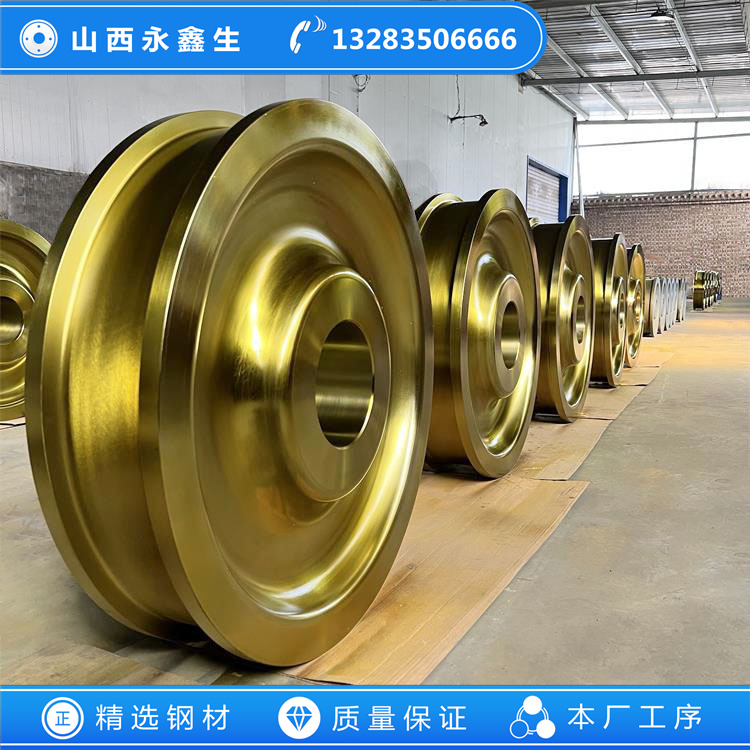 锻造抓斗桥式起重机车轮锻件