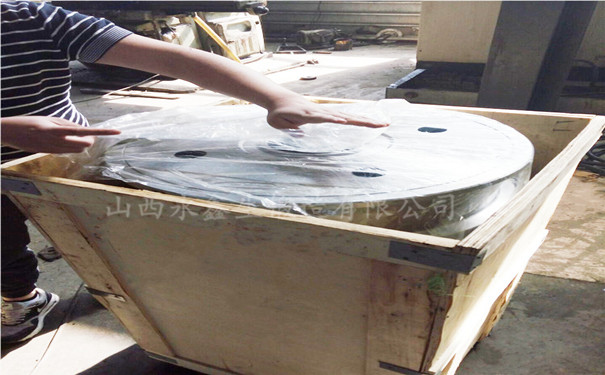 锻造厂包装锻件的细节